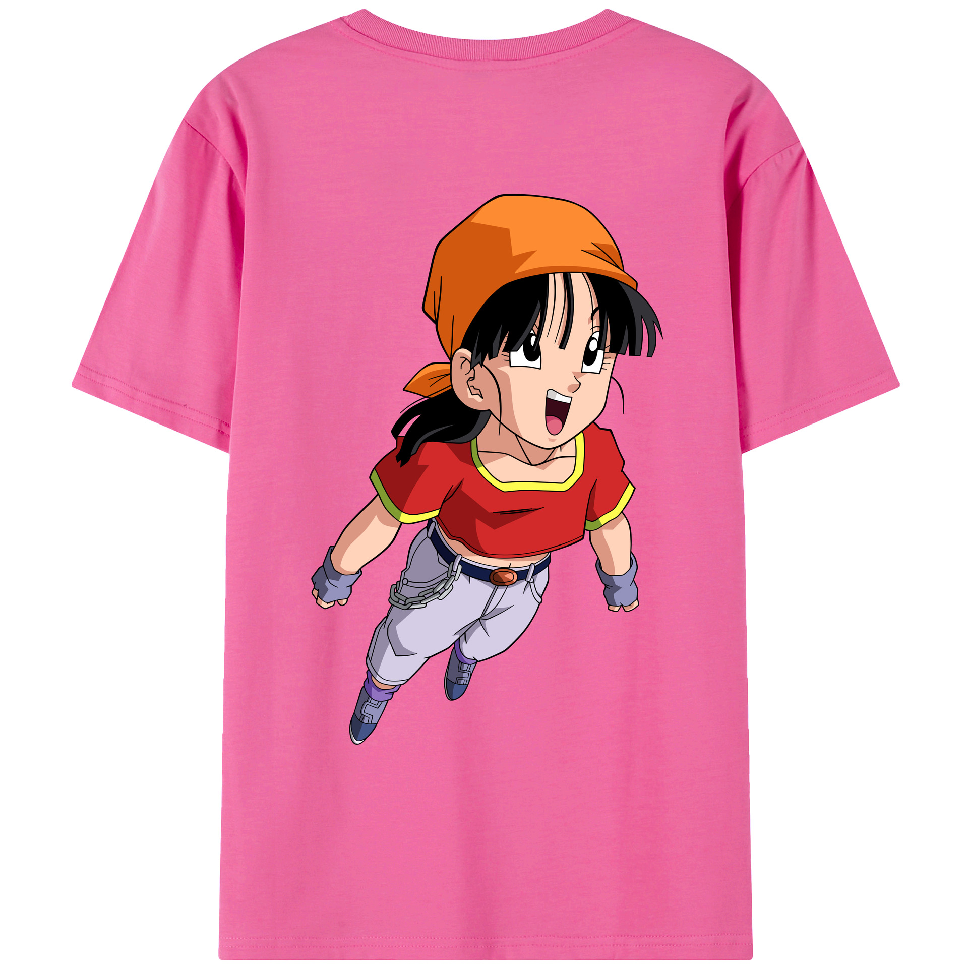 （画像用） ドラゴンボール パン DRAGON BALL Pan レディース半袖Tシャツ(バックプリント)